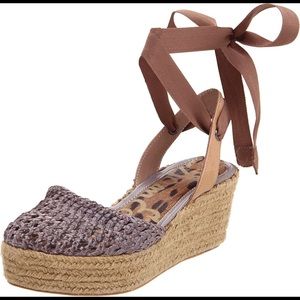 Sam Edelman Leona Espadrille Lace Up Sandals